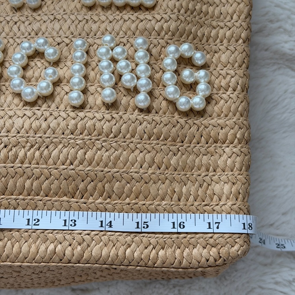 ☀️ BTB Los Angeles Social Distancing Straw Tote - Beach Day - Picture 14 of 16
